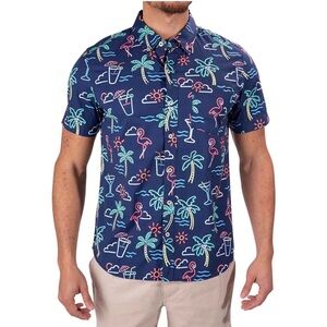 Chubbies The One Man Wolf Pack Friday Shirt Size XXL